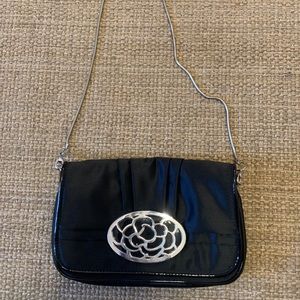 White House Black Market Clutch with Strap